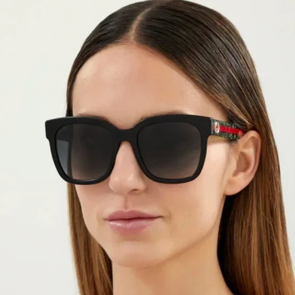 Gucci | Accessories | Nwt Gucci Gg034sn 002 Green Red  display picture 2